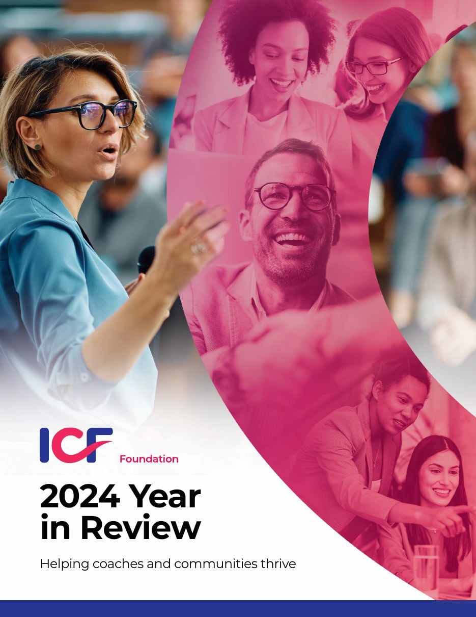Cover of the ICF Foundation's 2024 annual report